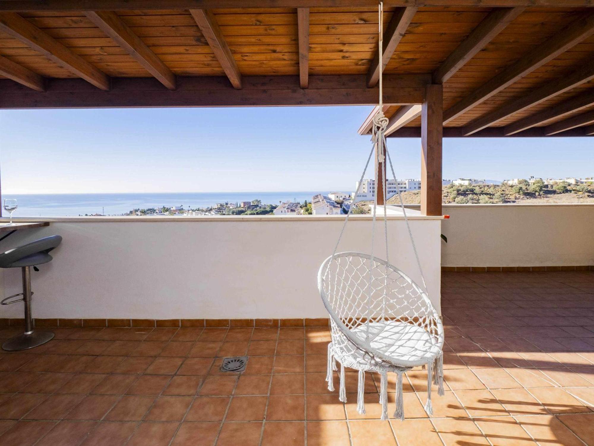 דירות מאלגה Atico Con Vistas Al Mar Piscina Y Parking מראה חיצוני תמונה