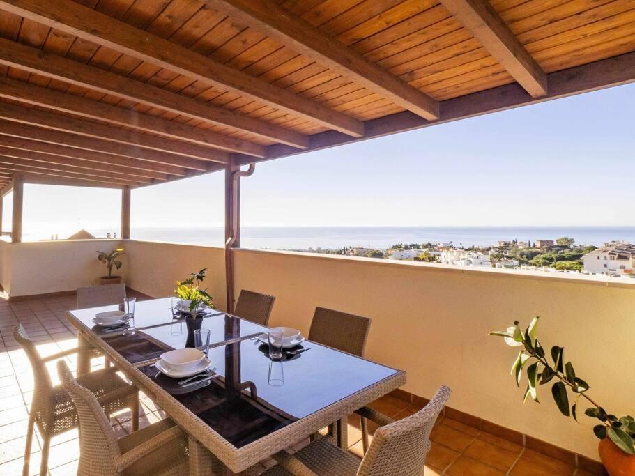 דירות מאלגה Atico Con Vistas Al Mar Piscina Y Parking מראה חיצוני תמונה